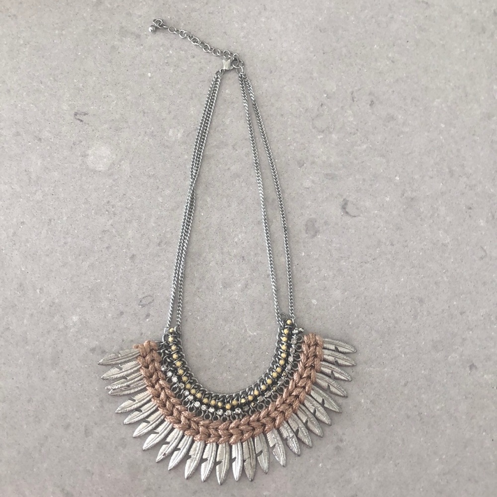 Chunky boho necklace